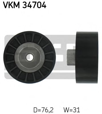 VKM 34704 SKF Ролик модуля натягувача ременя1